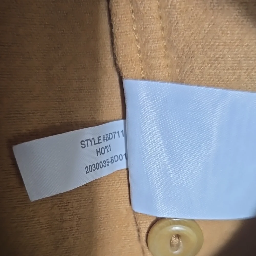 Men's Tan Jacket Perfect Condition